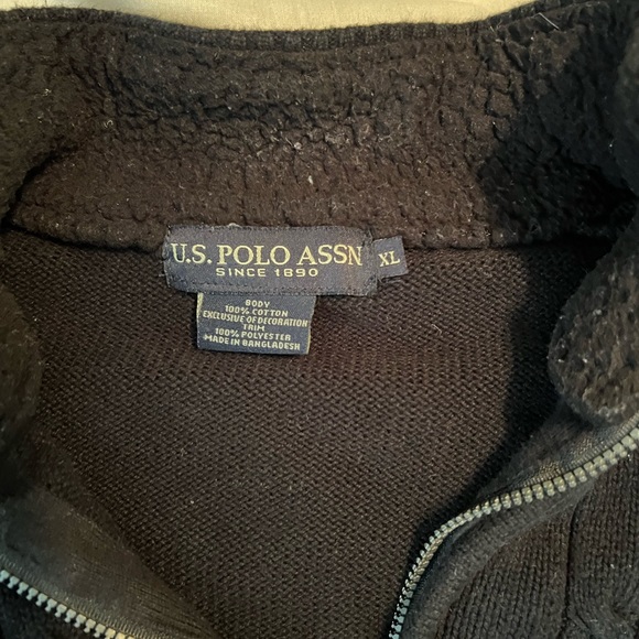 U.S Polo Black Sweater - Picture 2 of 5